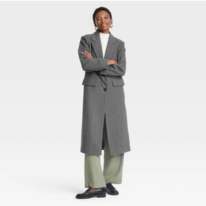 A New Day Women’s Gray Long Coat (NWOT)